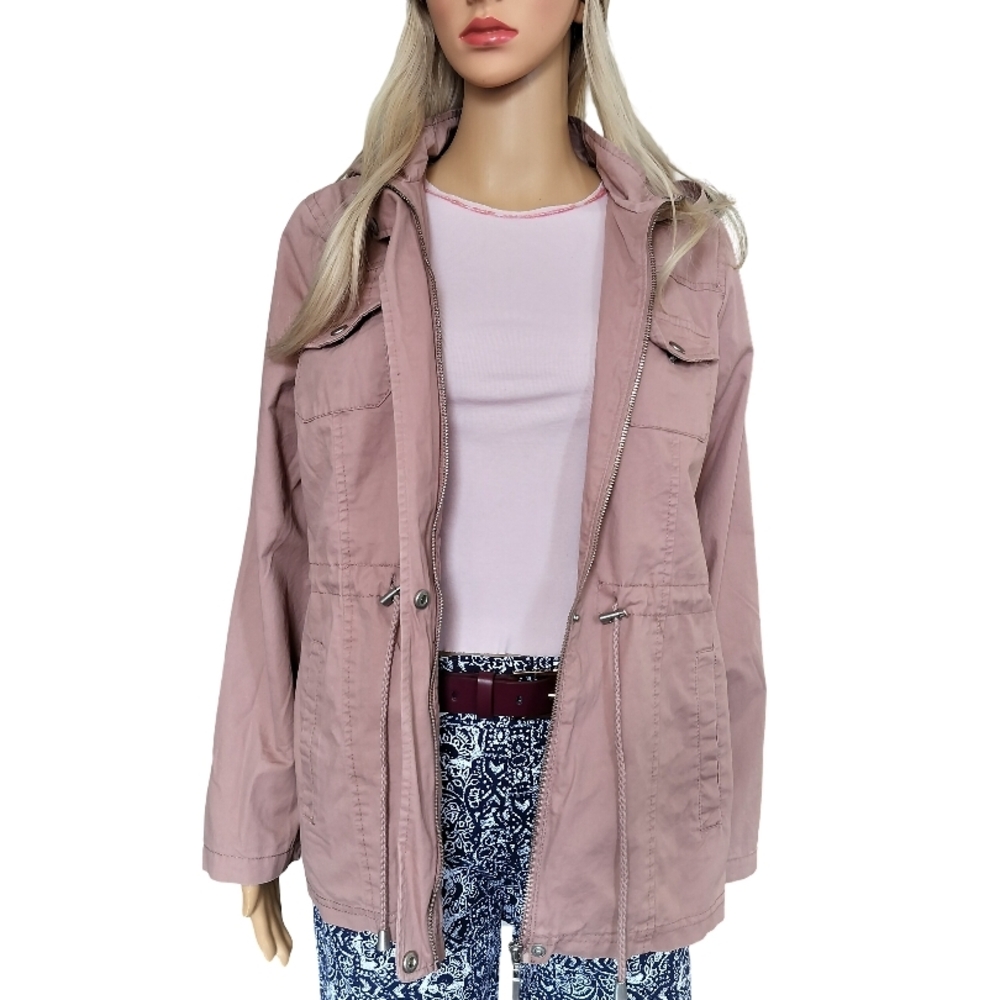 New Look Mauve Trench Coat